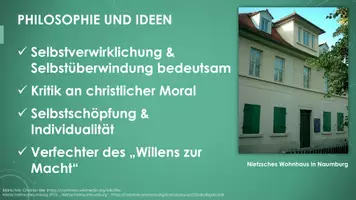 Vorschau - Präsentationen/Tafelbilder - Friedrich Nietzsche (Präsentation und H5P) - Seite 3