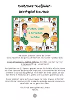 Vorschau - Spiele - Materialpaket - Brettspiele zum Wortschatz "Gefühle" | DAZ Brettspiel | Brettspiel Deutsch | daz/daf spiele | daz daf grundschule - Seite 2