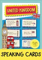 Vista previa - Refuerzo / NEE / Materiales de apoyo - United Kingdom Speaking Cards // Tarjetas de Conversación (Inglés) - Portada