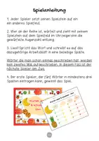 Vorschau - Spiele - DAZ DAF "Obst" - 4 spielerische Übungsmöglichkeiten | DAZ DAF Spiele & Übungen für das ganze Jahr - Seite 3