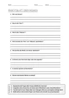 Vorschau - Arbeitsblätter - AB mit Fragen zum Thema "Homer" + Lösungsblatt + Infografik - Deckblatt