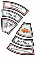 Vista previa - Juegos / Gamificación - Círculo de colocación "Was machen die Haustiere?" más hoja de ejercicios - Alemán - página 2