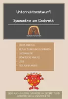 Vorschau - Stundenentwürfe - Symmetrie am Geobrett | Unterrichtsentwurf - Deckblatt
