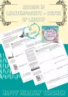 Vorschau - Arbeitsblätter - New York Reading Puzzle zu Statue of Liberty (Lerntempoduett) - Deckblatt