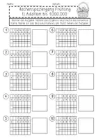 Vorschau - Arbeitsblätter - Rechenspaziergang oder Rechne, schneide, klebe Frühling – Schriftliche Addition & Multiplikation bis 1.000.000 | Klasse 4 - Seite 2