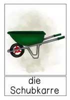 Vorschau - Präsentationen/Tafelbilder - Schulgarten -Garten - differenziertes Tafelmaterial - Arbeitsgeräte, Tiere, Pflanzen - Seite 3