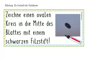 Vorschau - Stundenentwürfe - Kunststunde: Die farbenfrohe Pusteblume (A3) - Seite 3