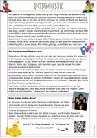 Vorschau - Arbeitsblätter - Musikrichtung: "POPMUSIK" - Arbeitsblatt + Challenge! / Musik fachfremd unterrichten - Seite 3