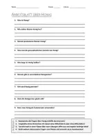 Vorschau - Arbeitsblätter - AB mit Fragen zum Thema "Honig" + Lösungsblatt + Infografik - Deckblatt