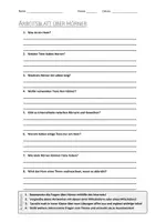 Vorschau - Arbeitsblätter - AB mit Fragen zum Thema "Horn" + Lösungsblatt + Infografik - Deckblatt