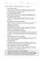 Vorschau - Arbeitsblätter - AB mit Fragen zum Thema "Horror" + Lösungsblatt + Infografik - Seite 2