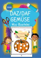 Vorschau - Spiele - Deutsch - DaZ/DaF: Mini Bastelei Deutsch Wortschatz "Gemüse" | daz/daf spiele - daz daf grundschule - Wortschatz nach Themen - Deckblatt