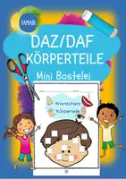 Vorschau - Spiele - Deutsch - DaZ/DaF: Mini Bastelei Deutsch Wortschatz "Körperteile" | daz/daf spiele - daz daf grundschule - Wortschatz nach Themen - Deckblatt