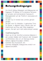 Vorschau - selbst erstellte Schriftarten - Schriftart BGbig für die kommerzielle Nutzung - Seite 1