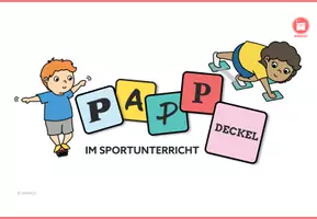 Vorschau - Spiele - Alltagsmaterial Pappdeckel im Sportunterricht - Seite 1