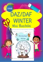 Vorschau - Spiele - Deutsch - DaZ/DaF: Mini Bastelei Deutsch Wortschatz "Winter" | daz/daf spiele - daz daf grundschule - Wortschatz nach Themen - Deckblatt