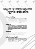 Vorschau - Stundenentwürfe - Tageslernsituation Lebensmittelverschwendung - Seite 1