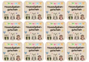 Vorschau - Bildkarten - Hausaufgabengutscheine Eulenklasse - Seite 3