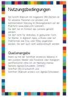 Vorschau - selbst erstellte Schriftarten - Schriftart BGbrush für die kommerzielle Nutzung - Seite 3