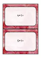 Vorschau - Stationenlernen - Einmaleins Kartei zur Multiplikation - Seite 3
