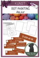 Vorschau - Arbeitsblätter - DOT PAINTING STONES - MATERIALPAKET - Seite 1