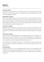 Vorschau - Arbeitsblätter - Natrium (Informationstext und Übungen) - Deckblatt