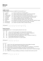 Vorschau - Arbeitsblätter - Silicium (Informationstext und Übungen) - Seite 1