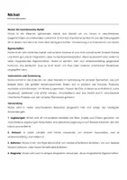 Vorschau - Arbeitsblätter - Nickel (Informationstext und Übungen) - Deckblatt
