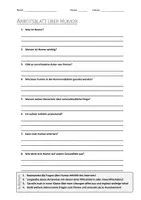 Vorschau - Arbeitsblätter - AB mit Fragen zum Thema "Humor" + Lösungsblatt + Mindmap + Infografik - Deckblatt