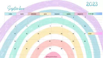 Aperçu - Outils du professeur - 2023 2024 Calendrier Cahier de maitresse - Page 2