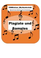 Vorschau - Stundenentwürfe - Plagiate und samples - Deckblatt