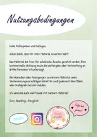 Vorschau - Mal- und Bastelvorlagen - Glücksbringer - Hiermit wird die Prüfung ein Kinderspiel - Seite 1