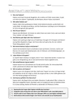 Vorschau - Arbeitsblätter - AB mit Fragen zum Thema "Hyänen" + Lösungsblatt - Seite 1