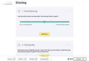 Vorschau - Stundenentwürfe - Materialpaket "Der aus den Docks" - KA, Lesetagebuch - Seite 2