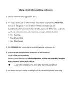 Vorschau - Arbeitsblätter - Erlebniserzählung Übung und Klassenarbeit - Seite 1