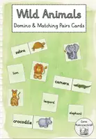 Vorschau - Spiele - Wild Animals - Domino - Matching Pairs - Cards - Deckblatt