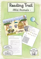 Vorschau - Arbeitsblätter - Zoo/Wild Animals - Reading Trail (Lesespurgeschichte) - Deckblatt