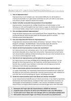 Vorschau - Arbeitsblätter - AB mit Fragen zum Thema "Impressionismus" + Lösungsblatt + Mindmap + Infografiken - Seite 3