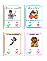 Vista previa - Juegos / Gamificación - TARJETARIO DE PREGUNTAS SI O NO - página 2