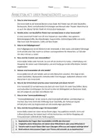 Vorschau - Arbeitsblätter - AB mit Fragen zum Thema "Innenstadt" + Lösungsblatt + Infografik - Seite 2