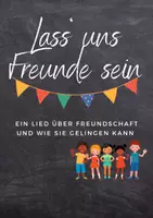 Vorschau - Arbeitsblätter - Lass uns Freunde sein - Das Freundschaftslied - Deckblatt