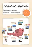 Vorschau - Präsentationen/Tafelbilder - Tafelmaterial zu Österreich I Bild- & Wortkarten - Deckblatt