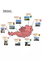 Vorschau - Präsentationen/Tafelbilder - Tafelmaterial zu Österreich I Bild- & Wortkarten - Seite 2