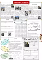 Vorschau - Arbeitsblätter - XXL Materialpaket: Papierskulpturen nach Charles McGee - Seite 1