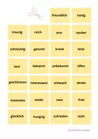 Vorschau - Unterrichtsreihen - Die 50 wichtigsten deutschen Adjektive - DaF A1 & A2 - Seite 2