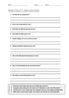 Vorschau - Arbeitsblätter - AB mit Fragen zum Thema "Iran" + Lösungsblatt + Infografik - Deckblatt