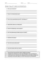 Vorschau - Arbeitsblätter - AB mit Fragen zum Thema "Irokesen" + Lösungsblatt - Deckblatt