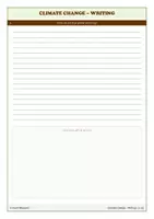 Vorschau - Arbeitsblätter - Climate Change | Writing - Seite 2