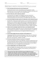 Vorschau - Arbeitsblätter - AB mit Fragen zum Thema "Italienische Sprache" + Lösungsblatt + Mindmap + Infografik - Seite 3