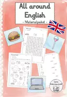 Vorschau - Stundenentwürfe - Anfangsunterricht Englisch - 1. Englischstunde - Deckblatt